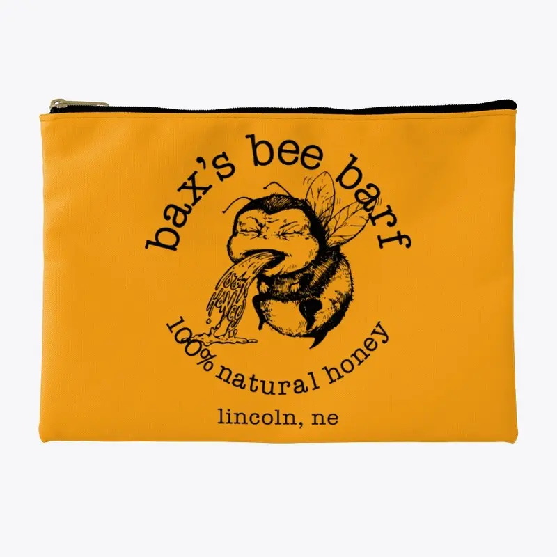 Bee Barf Black Print